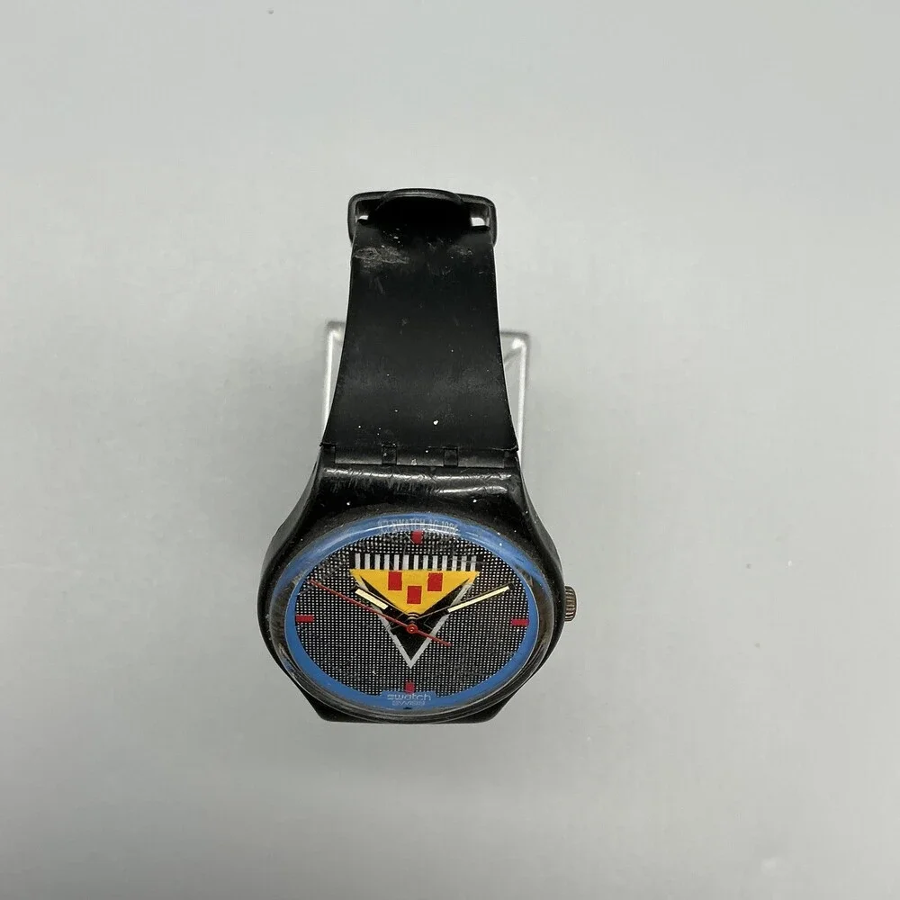 Swatch Lancelot Womens Watch 31mm Geometric Dial GB110  display picture 2